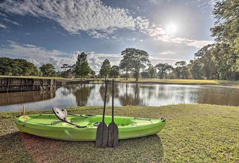 Lake Charles Home: 1 Mi To Public Boat Launch