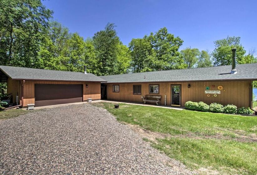 Lakefront Hackensack Cabin W/ Patio & Grill!