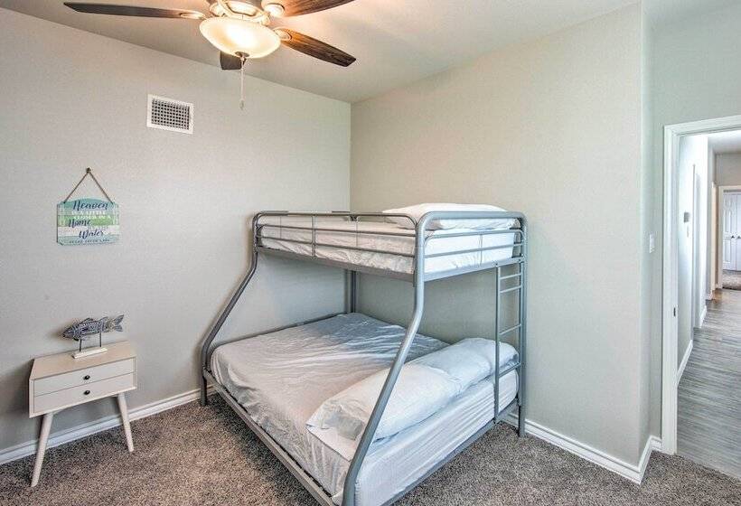 Private Dock & Boat House: Lakefront Mabank Home