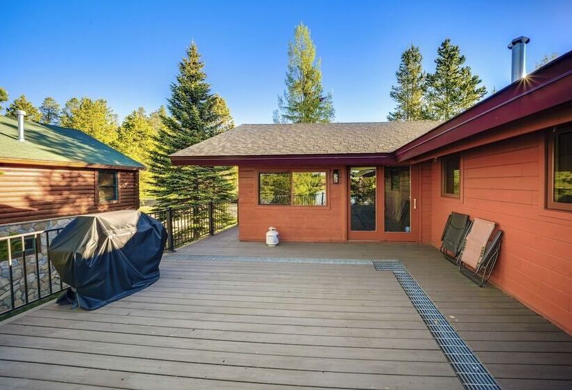 Hot Tub & Mtn Views: Waterfront Grand Lake Cabin!
