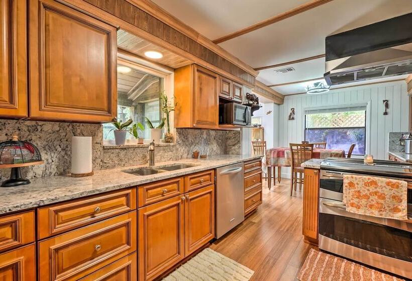 Lush Riverfront Escape W/ Private Boat Dock!