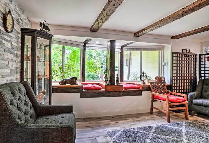 Lush Riverfront Escape W/ Private Boat Dock!