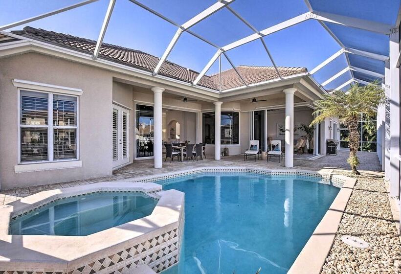 Luxury Island Oasis W/ Pool & Dock, 1 Mi To Beach!