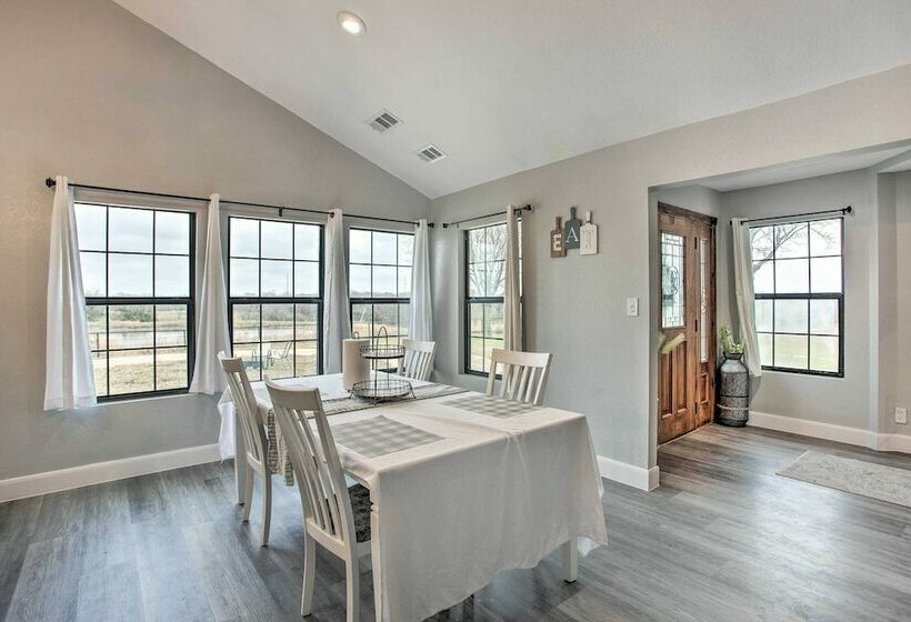 Modern Farmersville Home W/ Patio