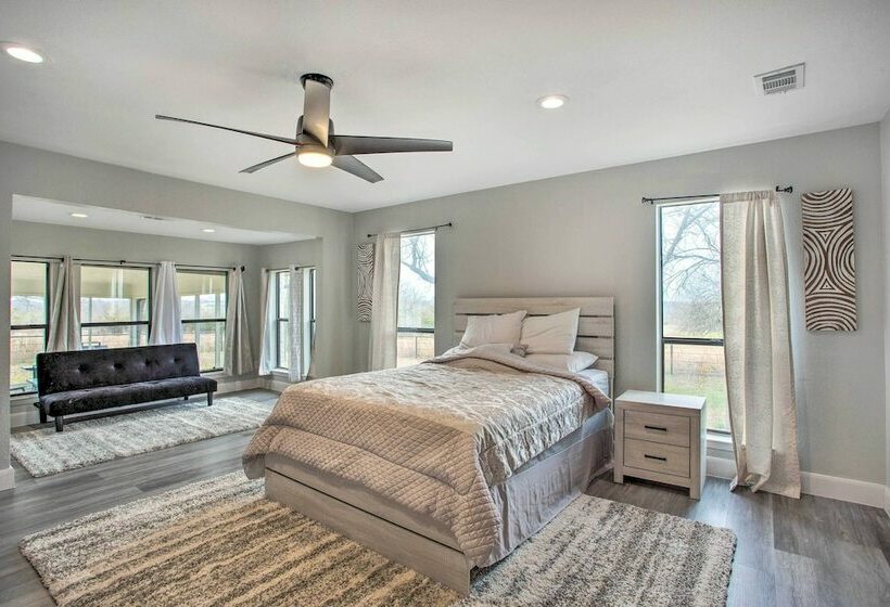 Modern Farmersville Home W/ Patio