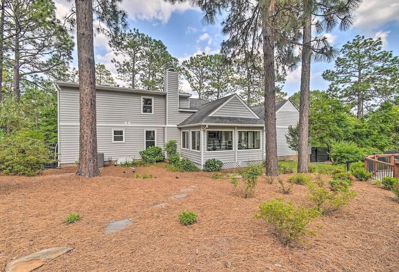 Peaceful Southern Pines Home W/ Pool + Yard!