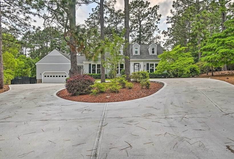Peaceful Southern Pines Home W/ Pool + Yard!