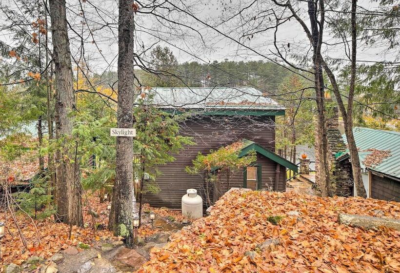 Pet Friendly Adirondack Cabin W/ On Site Lake
