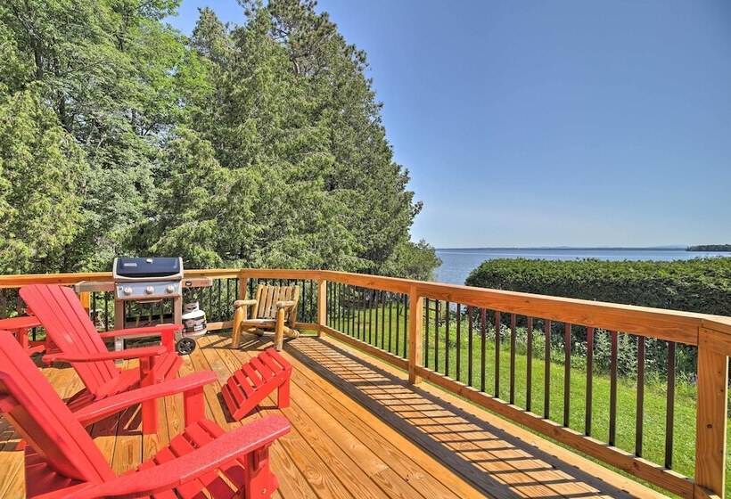 Plattsburgh Home W/ Deck On Lake Champlain