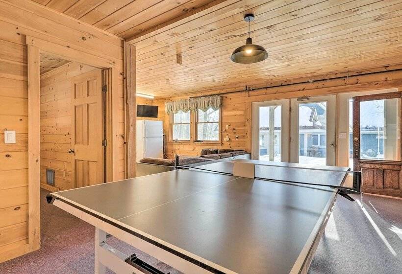 Quiet Waterfront Cabin W/ Dock, Game Room, Hot Tub