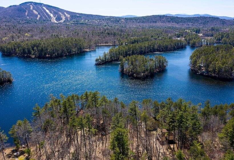 Quiet Waterfront Cabin W/ Dock, Game Room, Hot Tub