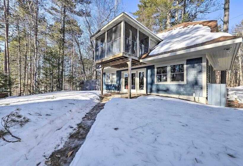 Quiet Waterfront Cabin W/ Dock, Game Room, Hot Tub