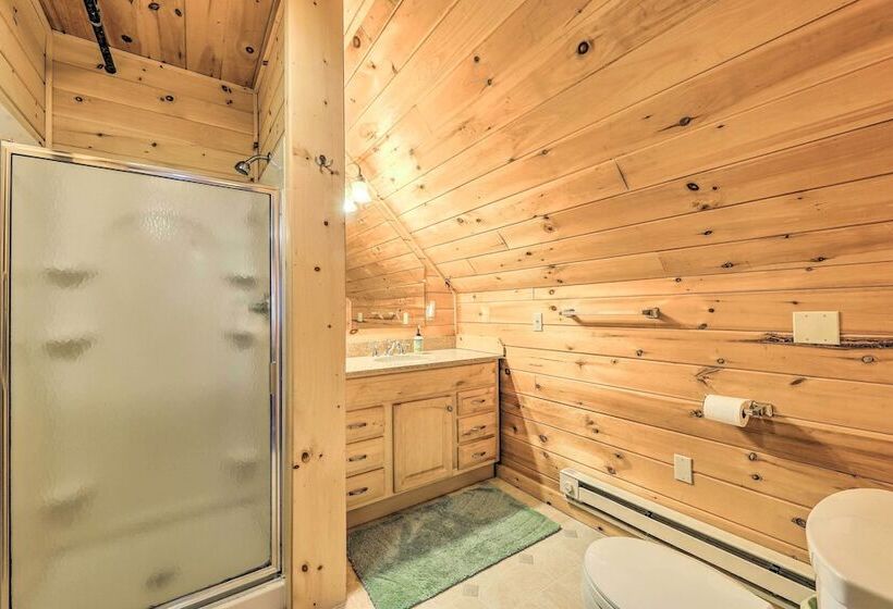 Quiet Waterfront Cabin W/ Dock, Game Room, Hot Tub