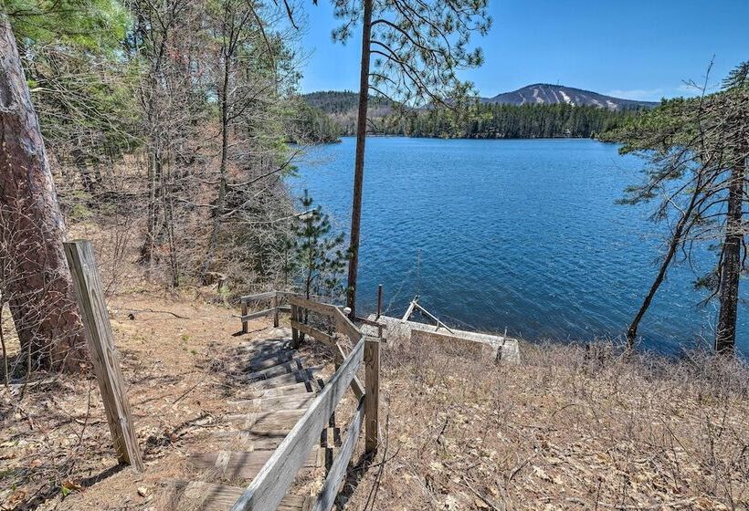 Quiet Waterfront Cabin W/ Dock, Game Room, Hot Tub