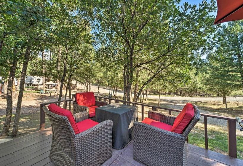 Pet Friendly Ruidoso Cabin W/ Hot Tub & Fire Pit