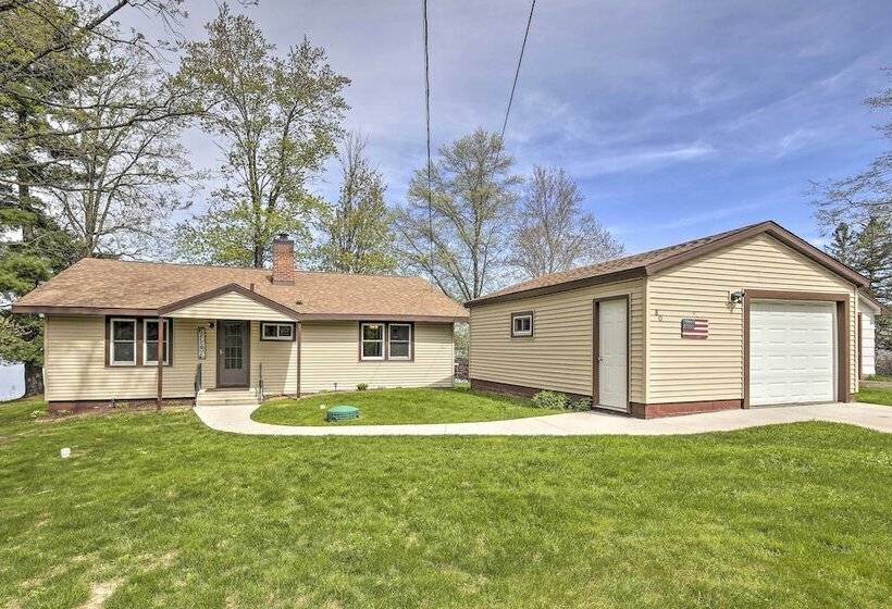 Big Fish Bay Hideaway    Rice Lake Home W/ Dock!