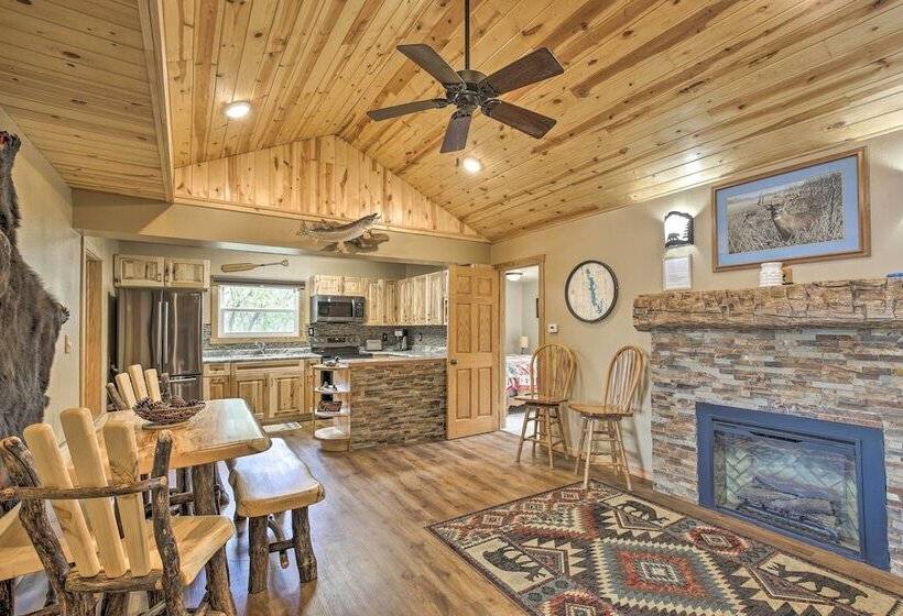 Big Fish Bay Hideaway    Rice Lake Home W/ Dock!