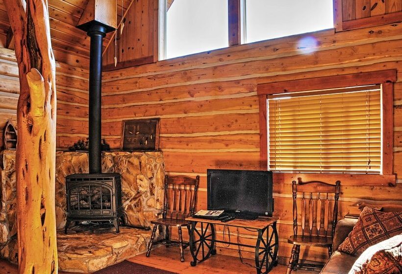Remote Antimony Log Cabin W/ Green Meadow Views!