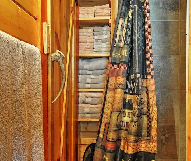 Remote Antimony Log Cabin W/ Green Meadow Views!