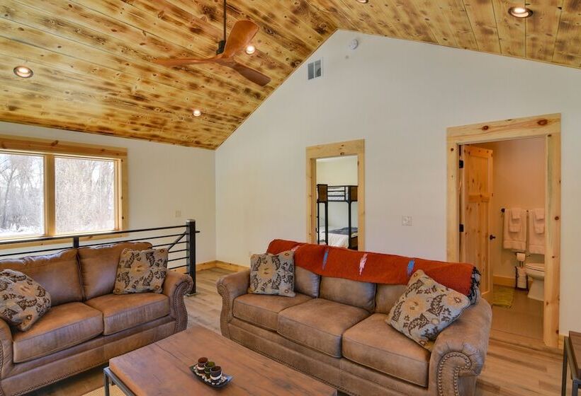 Riverfront Home W/ Bbq: 2 Mi To Downtown Gunnison!