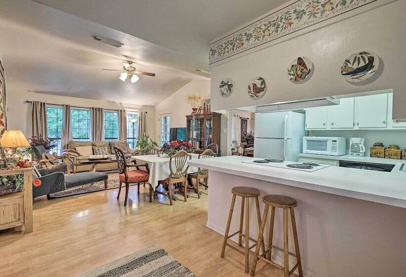 Riverfront Martindale House W/ 2 Covered Decks