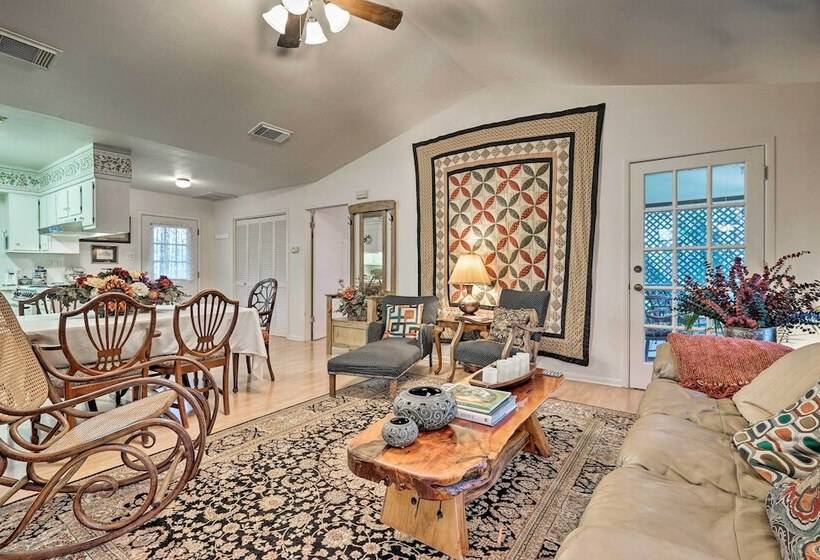 Riverfront Martindale House W/ 2 Covered Decks