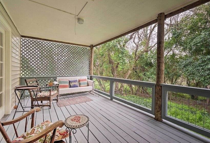 Riverfront Martindale House W/ 2 Covered Decks