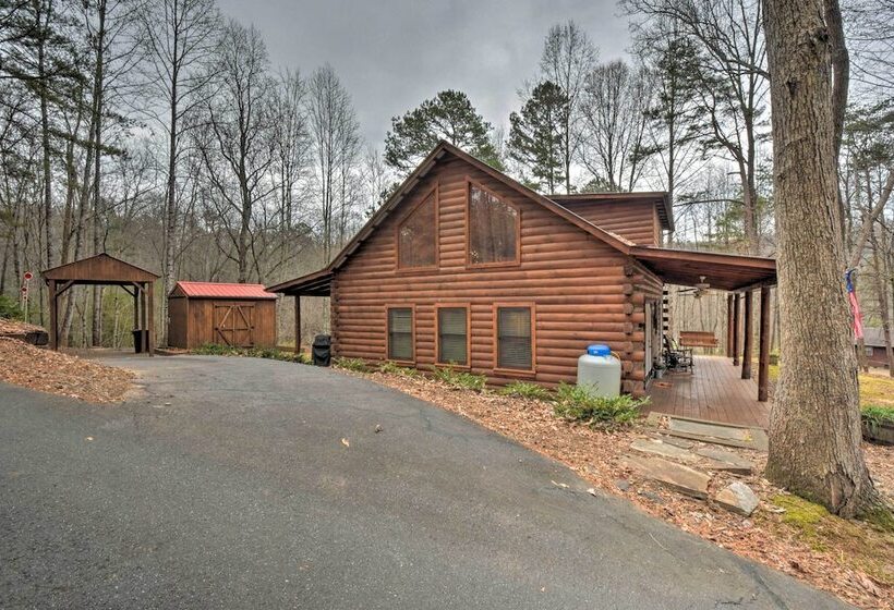 Rural Murphy Cabin   Yard, Hot Tub & Fire Pit
