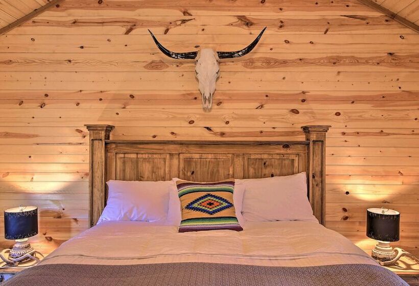 Rustic Chic Country Cabin   10 Mi To Main Street!