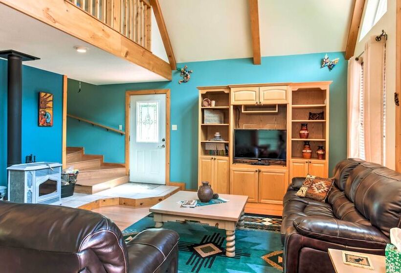 Cloudcroft Home W/ Spacious Stargazing Deck!