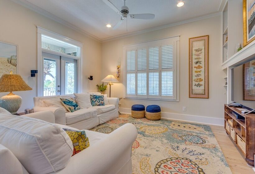 Santa Rosa Beach Home W/ Pool, Hot Tub & Golf Cart