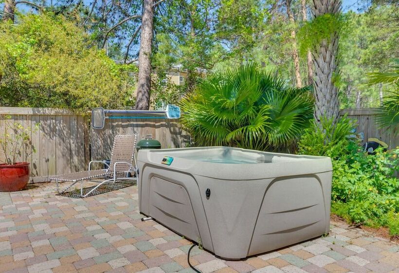 Santa Rosa Beach Home W/ Pool, Hot Tub & Golf Cart