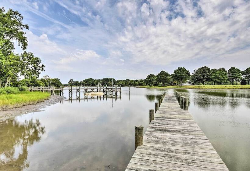 Pet Friendly Woodsy Gem: 1/4 Mi To Chesapeake Bay