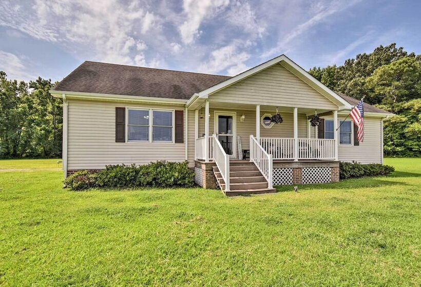 Pet Friendly Woodsy Gem: 1/4 Mi To Chesapeake Bay