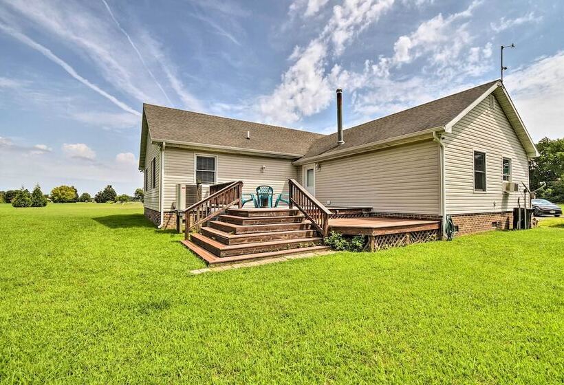 Pet Friendly Woodsy Gem: 1/4 Mi To Chesapeake Bay