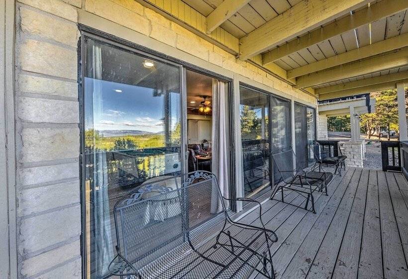 Serene Alto Cabin W/ Mountain Views & Fire Pit!