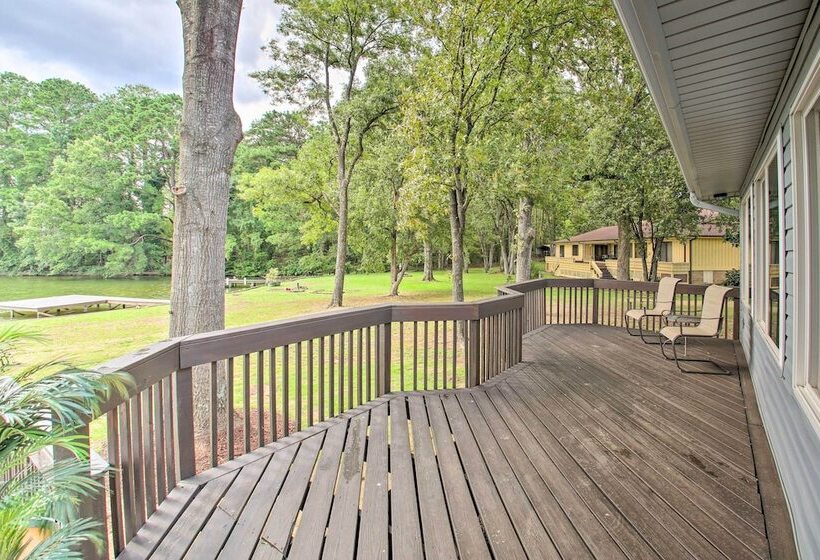 Serene Lakefront Home In Hot Springs W/ Boat Dock!