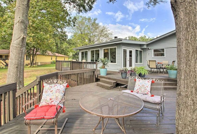 Serene Lakefront Home In Hot Springs W/ Boat Dock!