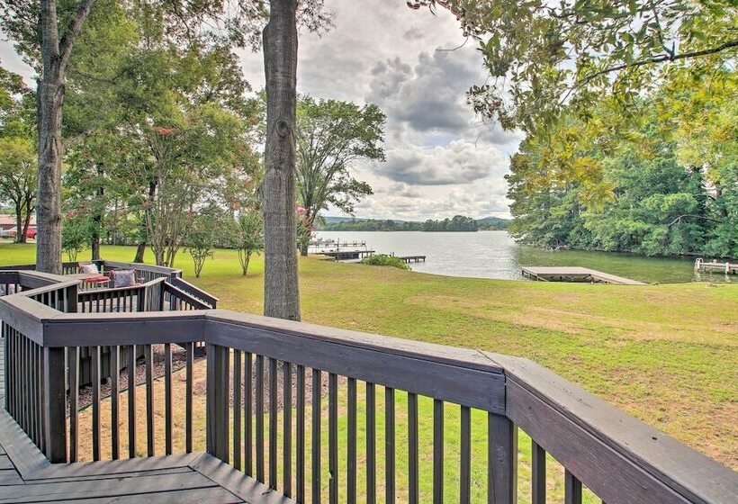 Serene Lakefront Home In Hot Springs W/ Boat Dock!