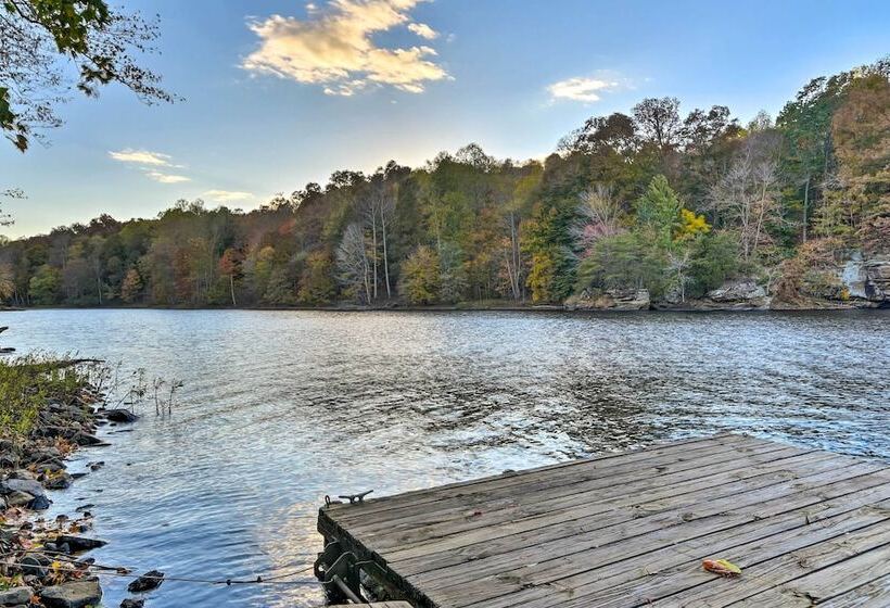 Serene Lewisburg Lakefront Retreat W/ Dock
