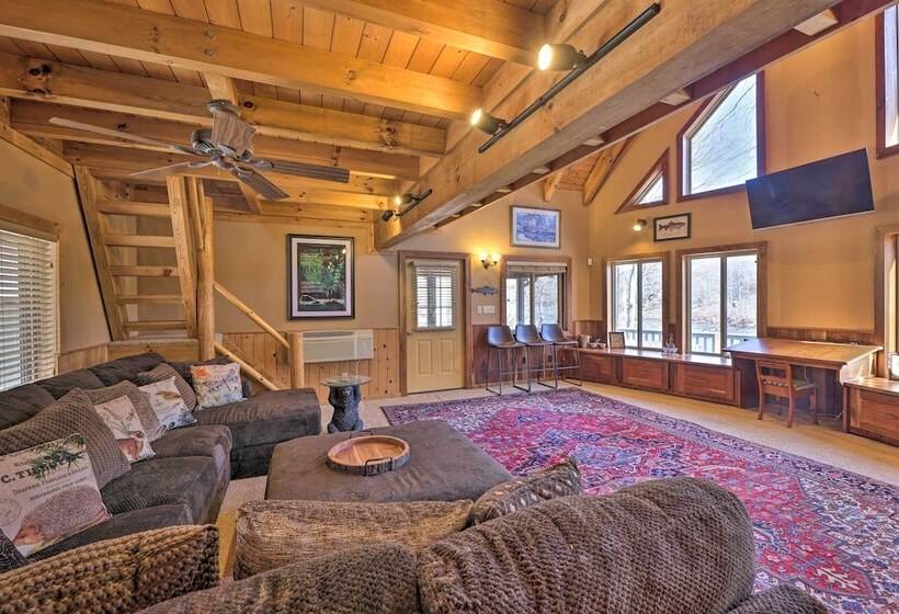 Serenity On The River  Luxe Lewisburg Cabin!