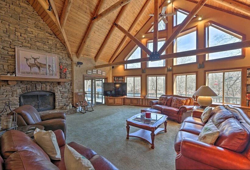 Serenity On The River  Luxe Lewisburg Cabin!