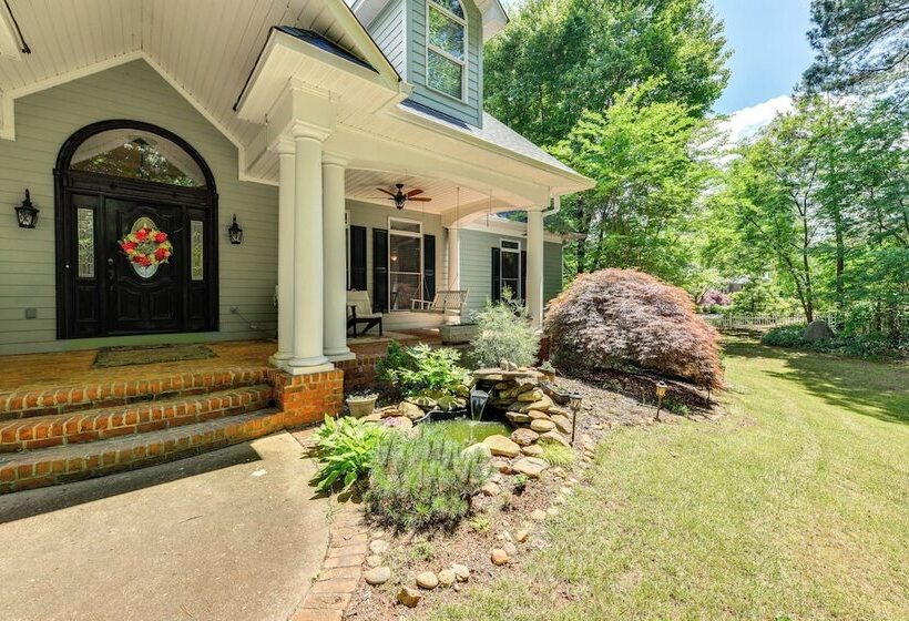 Sherrills Ford Escape W/ Hot Tub, Deck & Yard