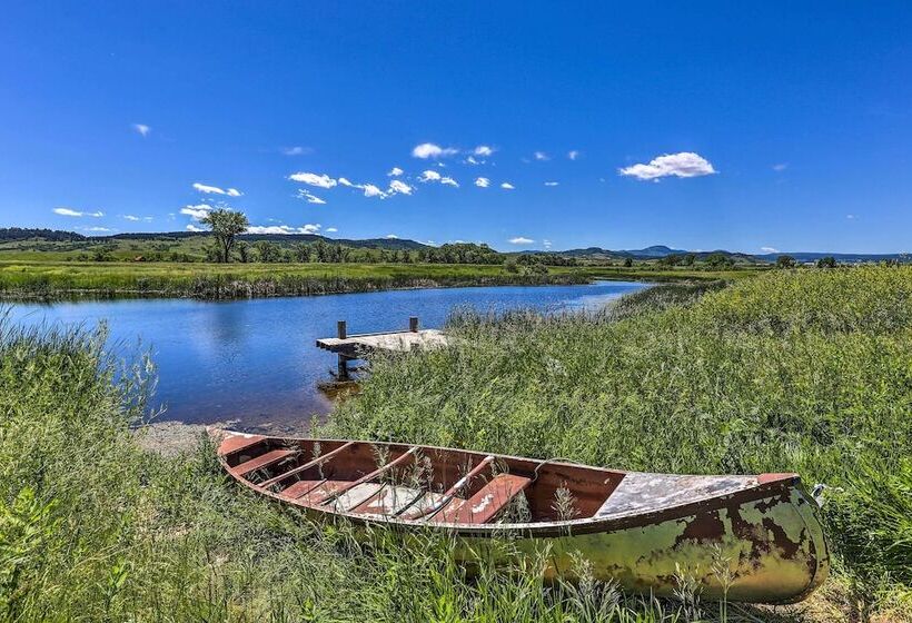 Spearfish Home On 40 Acres W/ Private Lake!