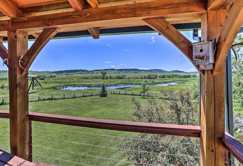 Spearfish Home On 40 Acres W/ Private Lake!