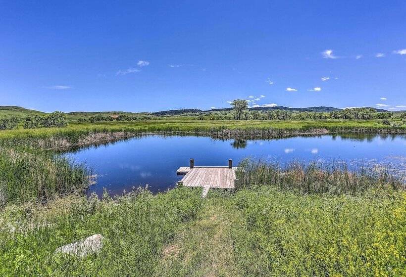 Spearfish Home On 40 Acres W/ Private Lake!