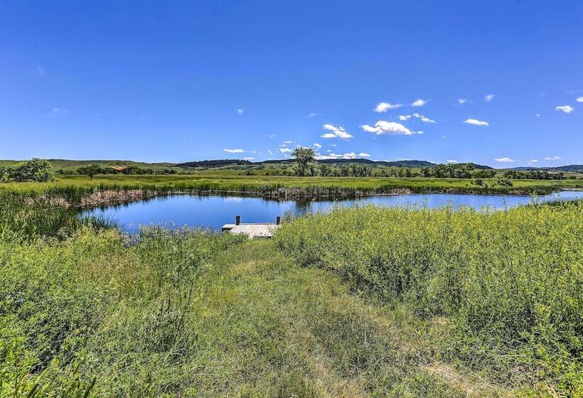 Spearfish Home On 40 Acres W/ Private Lake!