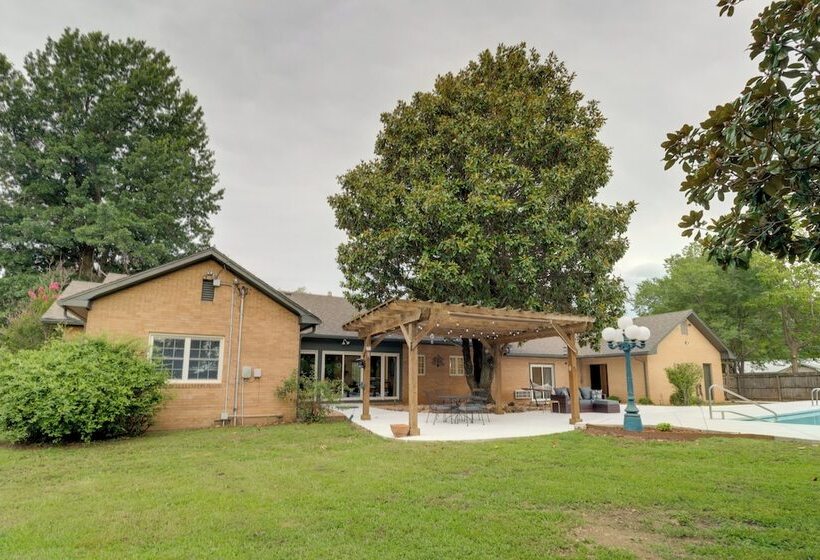 7 Mi To Lake Eucha: Home W/ Game Room In Jay!