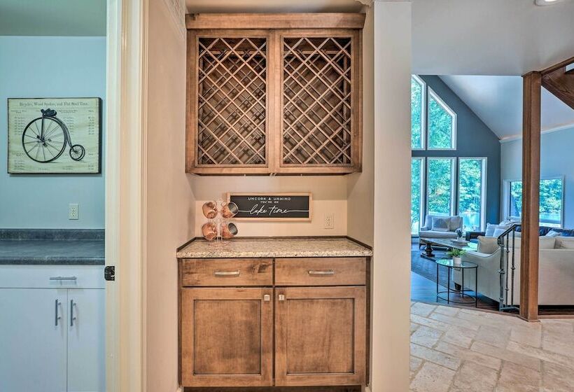 Spacious, Lakefront Home W/ Private Dock!