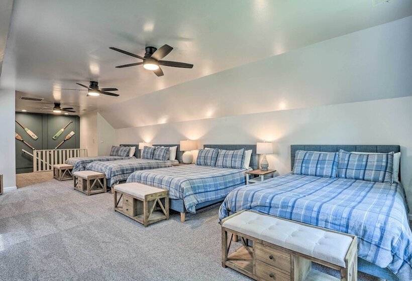 Spacious, Lakefront Home W/ Private Dock!